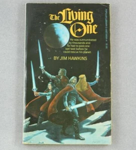 Science Fiction THE LIVING ONE Paperback Vintage First Edition - Picture 1 of 3