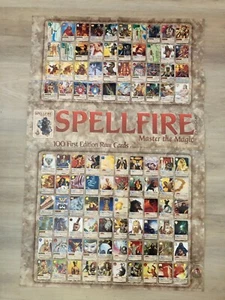 Póster TSR Spellfire Master The Magic 1994 juego de cartas 100 primera edición D&D - Imagen 1 de 1