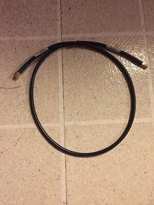 Cable coaxial dorado Telegartner 80 cm G5 SMA J01150A0031, J01151A0661, L01001E0003 - Imagen 1 de 6