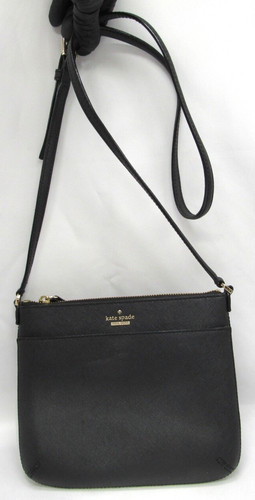 Borsa messenger Kate Spade New York Cameron Street Tenley in pelle saffiano nera
