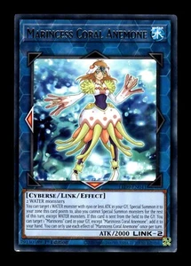 YuGiOh Duels From the Deep Marincess Coral Anemone LED9-EN041 NM/MT - Picture 1 of 1