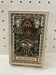 Tattoo Tarot : Ink & Intuition 78 Cards + Booklet Boxed Divination 5.00 - Imagen 1 de 4