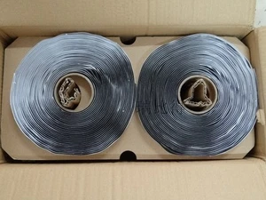 Cinta pegajosa butilo de 50 pies alta - bolsa de vacío de temperatura cinta selladora sello negro @170 °C - Imagen 1 de 1