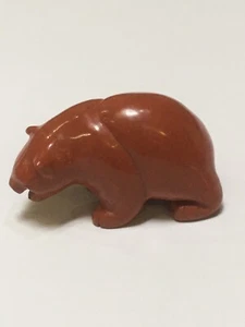 Edelstein BÄR geschnitzt 62gr 1,25" x,2,25" LE0520 C - Bild 1 von 4