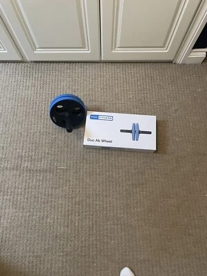 Pro Fitness Duo Ab Wheel Abdominal Core Strength Workout - Image 1 of 3