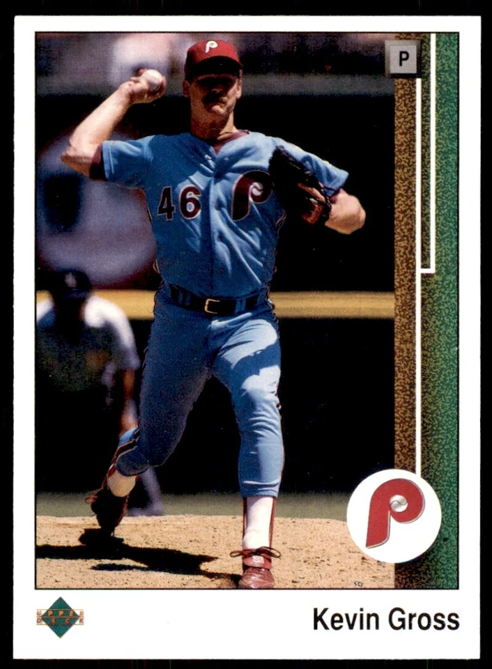 1989 Upper Deck Kevin Gross Baseball Cards #31 - Image 1 of 2