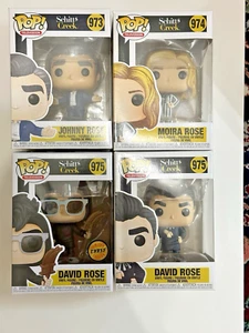 Schitt’s Creek Funko 6 Pack Bundle 973,974,975,975 CHASE, 976 & 1071 Exclusive - Picture 1 of 20
