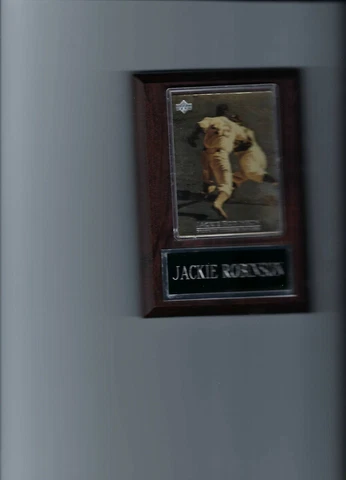 JACKIE ROBINSON PLAQUE BASEBALL BROOKLYN DODGERS MLB   C Cover