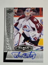 2010-11 UD Black Diamond Gemography Card # G-BU Peter Budaj
