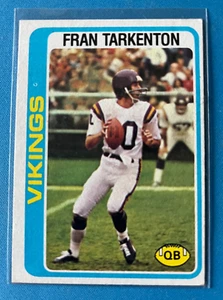 1978 Fran Tarkenton Topps #100 Minnesota Vikings EX J28 - Picture 1 of 2