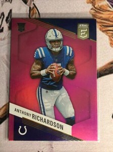 2023 Panini Donruss Elite Anthony Richardson Pink Rookie Parallel - Pack Fresh