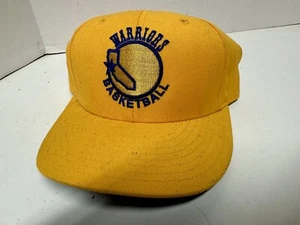 Vintage NEU Warriors Basketball Kappe Größe 7 3/8 Marke Mitchell & Ness - Bild 1 von 2