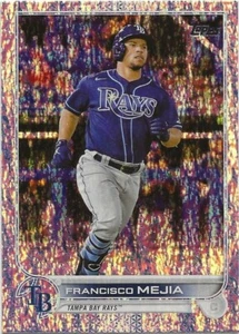 2022 Topps Factory Set FRANCISCO MEJIA Sparkle Foil Board /390 Rays #346 - Picture 1 of 1