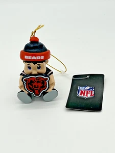 Chicago Bears Neu 'Lil Fan Ornament NFL Football Baby's First Christmas - Bild 1 von 4