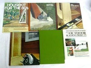 Outdoor Projects Backyard Basement DIY Decks Buildings Fences Garden 7 Book Lot - Picture 1 of 9