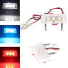1x Universal Motorcycle LED License Plate Tag Light/ Interior Step Light