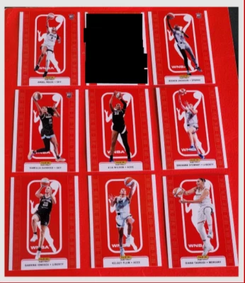 Aja Wilson WNBA LOGO ROOKIE CARD SET #1/2832 ANGEL REESE STEWART TAURASI IONESCU - Image 1 of 4