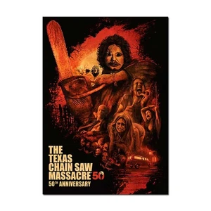 The Texas Chainsaw Massacre Movie Poster | Official Art Print A3 A4 - Picture 1 of 4