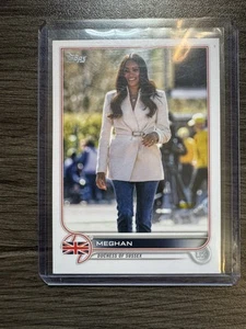 2022 Topps UK Edition SSSP Meghan Markle Duchess of Sussex British Royal Family - Picture 1 of 2