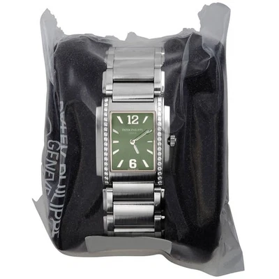 Reloj para mujer Patek Philippe Twenty~4 cuarzo diamante 4910-1200A-011 Foto 1 de 4