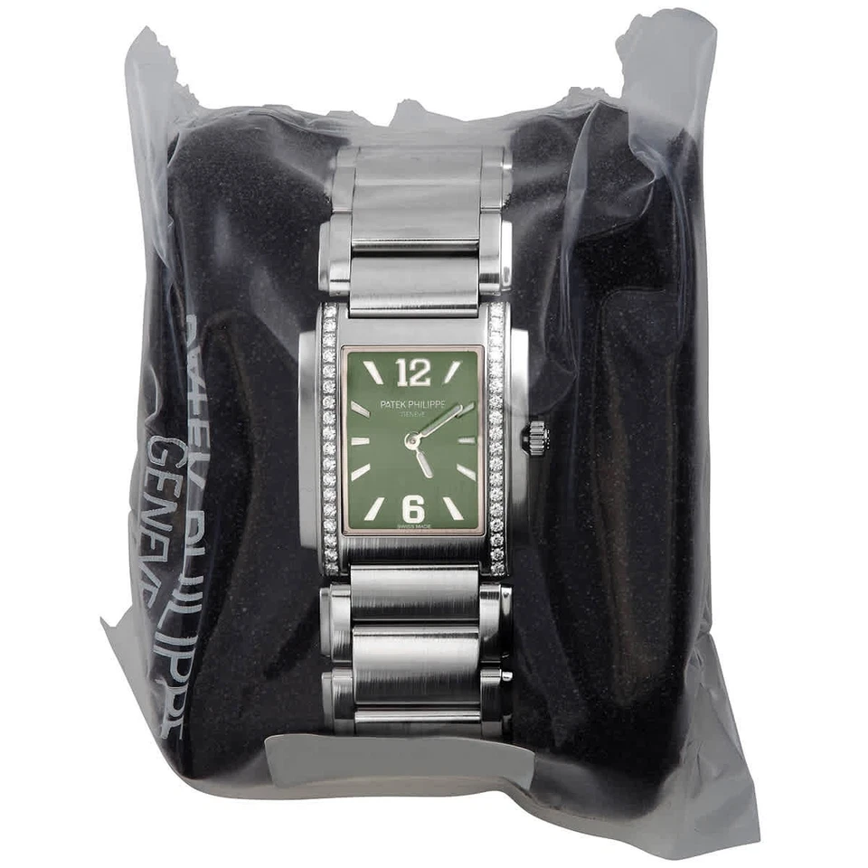 Reloj para mujer Patek Philippe Twenty~4 cuarzo diamante 4910-1200A-011 Foto 1 de 4