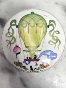 VILLEROY & BOCH LE BALLON KATZE SÜSSIGKEITENBOX VON JEAN MERCIER 4" DURCHMESSER - Bild 1 von 2