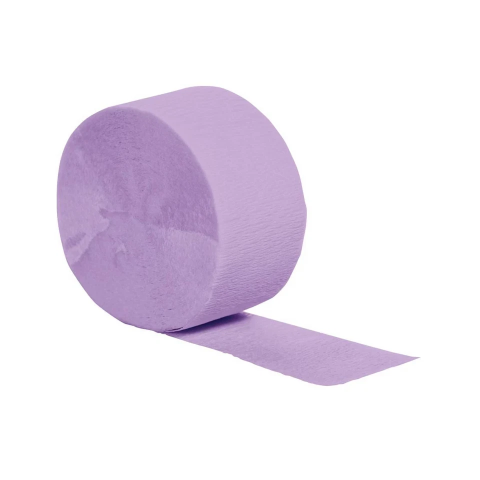 Lavender Crepe Paper 81-Foot Roll Streamers Hanging Decoration{Set of 2} - Image 1 of 1