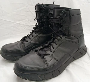 Botas tácticas de combate Oakley Light Assault para hombre de cuero negro talla 10 EE. UU. - Imagen 1 de 13