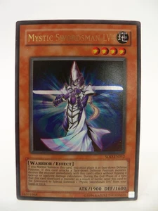 Yugioh Mystic Swordsman LV4 Soul of Defiant SOD-EN012 Ultra Rare MP TCG Card - Picture 1 of 11