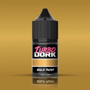 Turbo Dork: Gold Rush Metallic Acrylfarbe 22 ml Flasche - Bild 1 von 1
