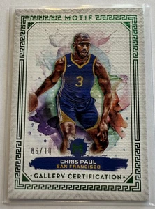 2023-24 Topps Motif Chris Paul Cadium Green /10  Warriors - Picture 1 of 2