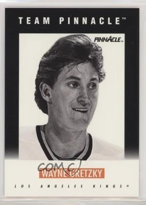 1991-92 Pinnacle French Team Pinnacle Wayne Gretzky #B-11 HOF - Image 1 of 2
