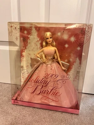 Barbie 2009 Vacaciones Barbie Muñeca Rosa Vestido Rubio 50 Aniversario #N6556 Foto 1 de 3
