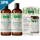 NUAGE ROSEMARY SHAMPOO & CONDITIONER FOR HAIR GROWTH NATURAL SCALP OIL 400ML NEW