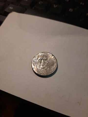 Jefferson Nickle Indian Head Counterstamp Coin Cover