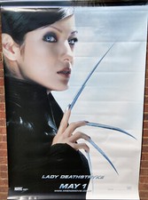 Cinema Banner: X MEN 2 2003 (MAGNETO / LADY DEATHSTRIKE) Ian McKellen Kelly Hu