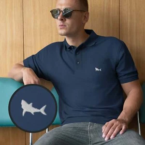 Shark Polo Shirt for Mens, SeaLife - Picture 1 of 12