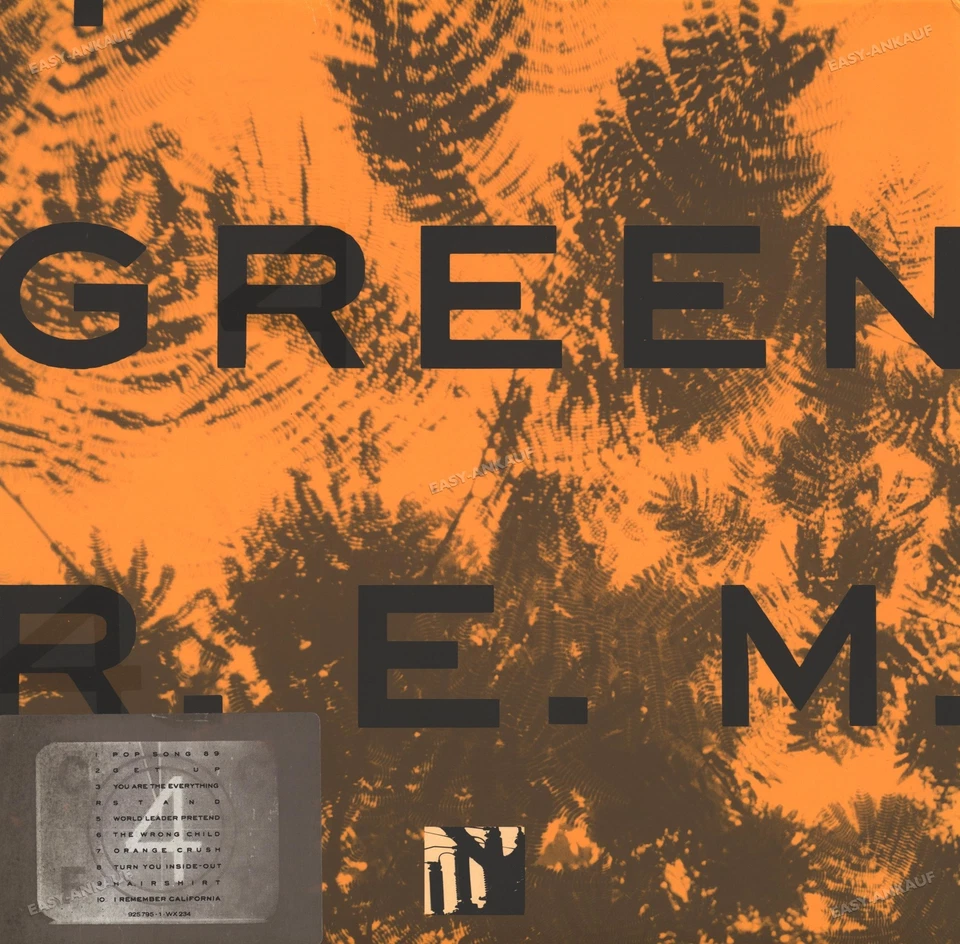 R.E.M. - Green -1988 EU LP 1988 (VG+/VG+) with Hype Sticker ' - Photo 1/1