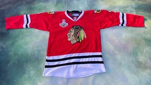 Camiseta deportiva Reebok NHL 2015 Stanley Cup Chicago Blackhawks Brent Seabrook #7 talla 52. - Imagen 1 de 8