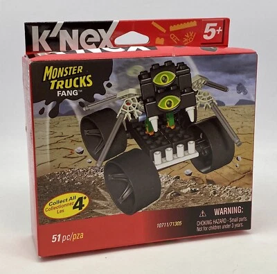 Knex - Monster Jam - Monster Trucks - Fang - 51piece Building Set - New READ - Image 1 of 4