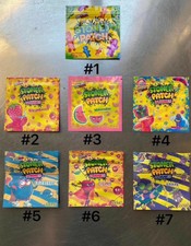 NEW Stoney Candy Bag Resealable Packaging"ONLY Bag No Any Food” Patch