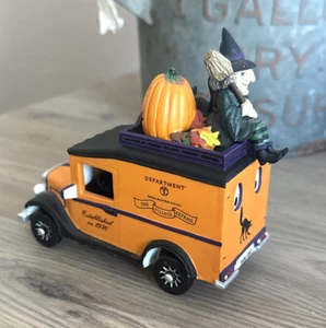 Department 56 Dept 56 Halloween Village Express Witch Pumpkin Truck 58634 - Picture 1 of 13