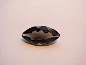 Smoky Quartz Marquise cut Gemstone 15 mm x 7 mm 2.50 carat Natural Gem - Bild 1 von 3