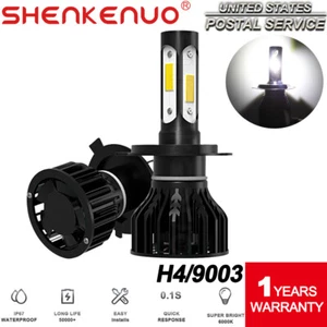 For 1997-1999 Toyota Camry High Low beam H4 LED Headlight Bulbs Conversion Kit - Foto 1 di 11