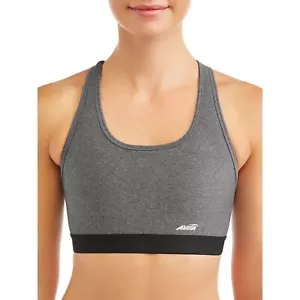 Reggiseno sportivo Avia Medium Support Racerback, Grigio, XL - Foto 1 di 3