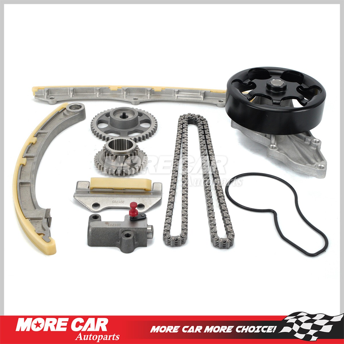 MOCA Timing Chain Kit For Honda CR-V, Element, Acura TSX 2.4L - Complete Replacement Set
