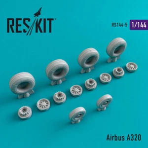 Juego de ruedas Airbus A320 para kits Revell Zvezda modelo 1/144 RESKIT RS144-0005 - Imagen 1 de 12