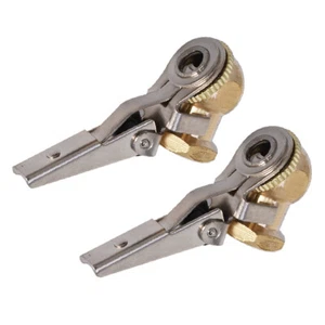 Labwork Lock On Tire Inflator Locking Air Chuck Air Hose Attachment 1/4" 2Pcs US - Picture 1 of 13