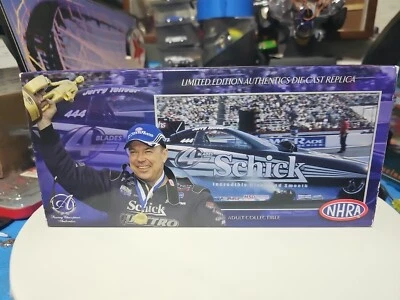 2004 AUTHENTICS 1/24 JERRY TOLIVER SCHICK TOYOTA CELICA NHRA FUNNY CAR 1 OF 1500 - Image 1 of 4
