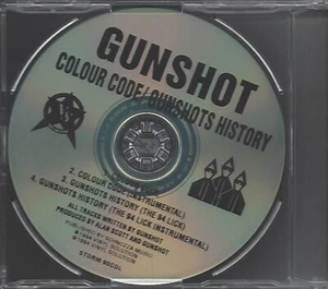 GUNSHOT / COLOR CODE - GUNSHOTS HISTORY * NEW PROMO MAXI-CD 1994 * NEU * - Picture 1 of 1